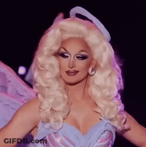 Drag Queen Blow A Kiss GIF