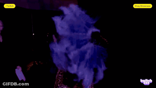 Drag Queen In Leopard Print Outfit GIF
