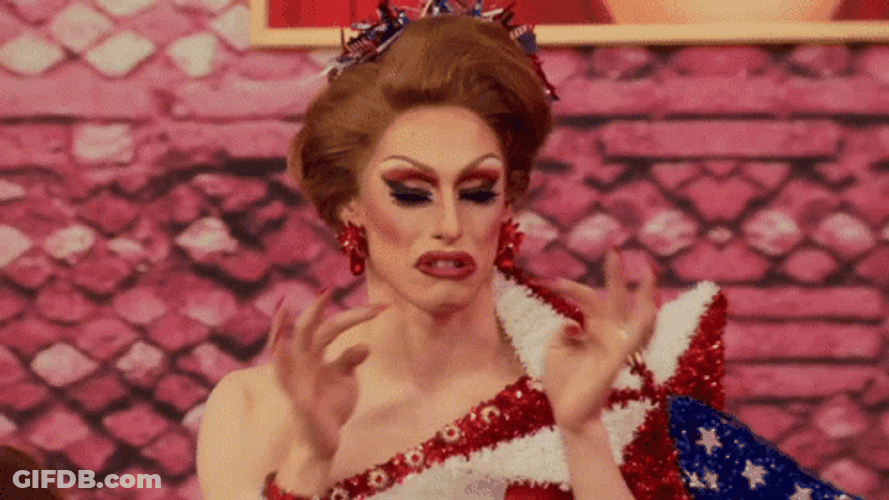 Drag Queen In Tears GIF