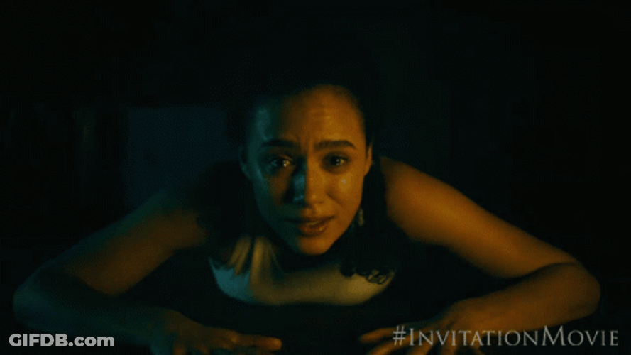 Dragged Evie Nathalie Invitation GIF