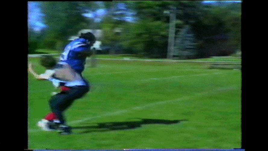 Dragging Someone Across The Football Field GIF