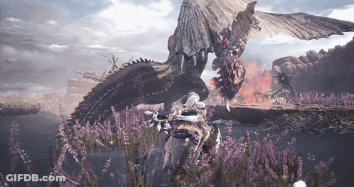 Dragon And Person GIF