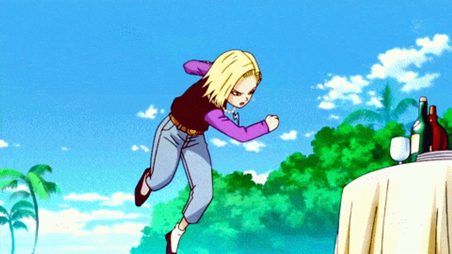 Dragon Ball Beerus Fighting Using Chopsticks GIF