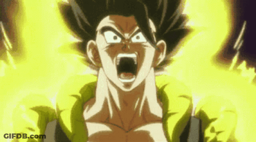 Dragon Ball Broly Ssb Gogeta GIF
