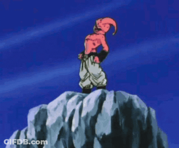 Dragon Ball Buu Teleport GIF