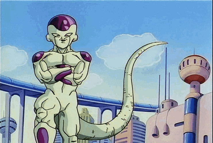 Dragon Ball Frieza Bow GIF