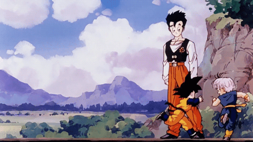 Dragon Ball Gohan Goten Trunks GIF