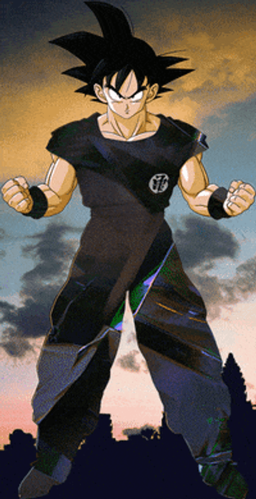 Dragon Ball Goku In Black GIF