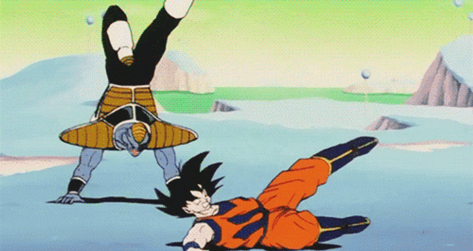Dragon Ball Goku Moves GIF