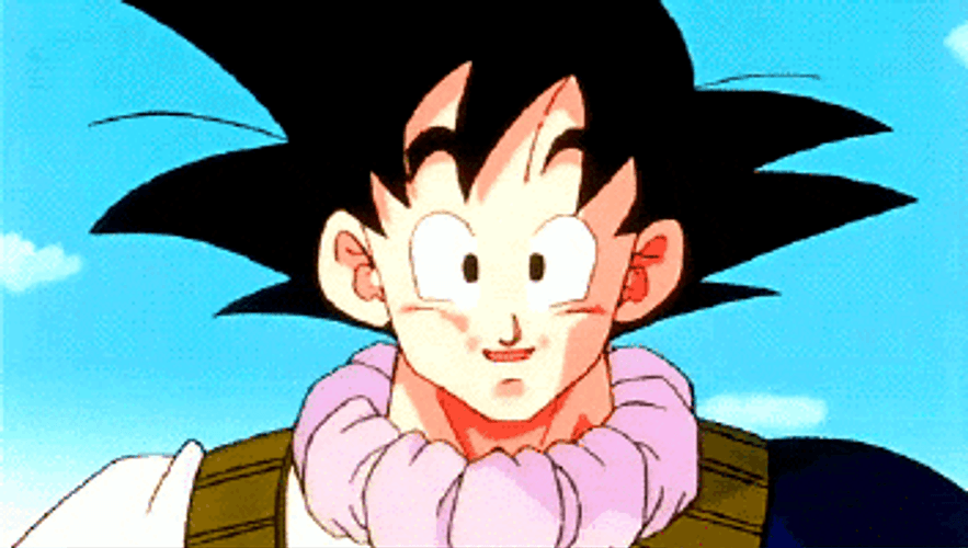 Dragon Ball Goku Wink GIF