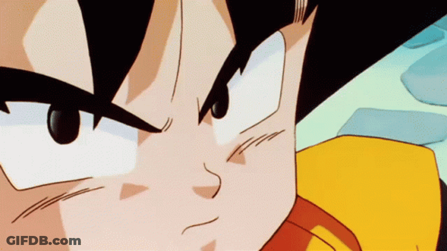 Dragon Ball Goten Glare GIF
