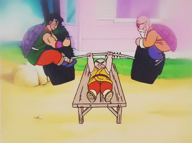 Dragon Ball Krilin Master Roshi Yamcha GIF