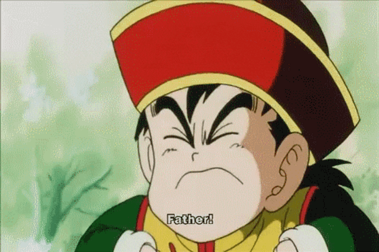 Dragon Ball Little Gohan Father GIF