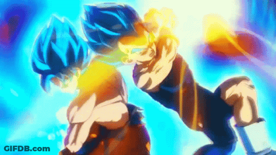 Dragon Ball Super Blue Broly GIF