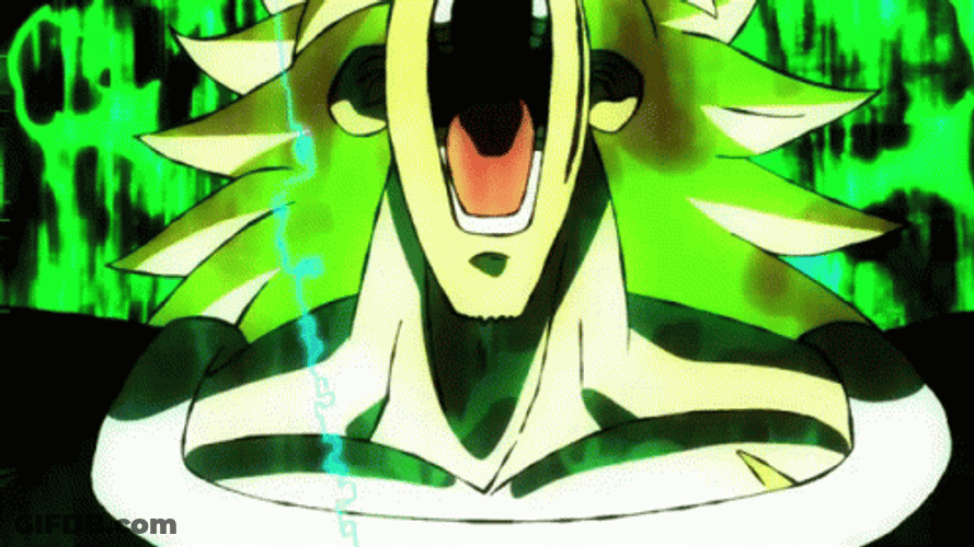 Dragon Ball Super Broly Creating Omega Blaster GIF