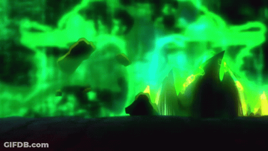 Dragon Ball Super Broly Emerging From Ground GIF