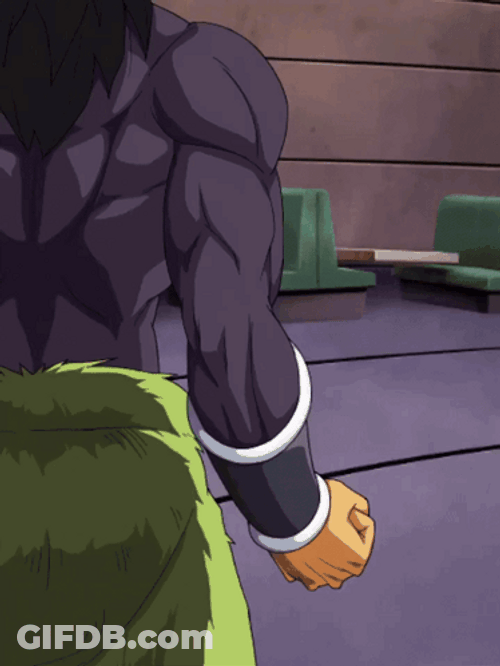 Dragon Ball Super Broly Getting Mad GIF