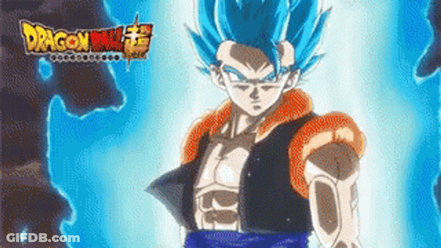 Dragon Ball Super Gogeta Poster GIF
