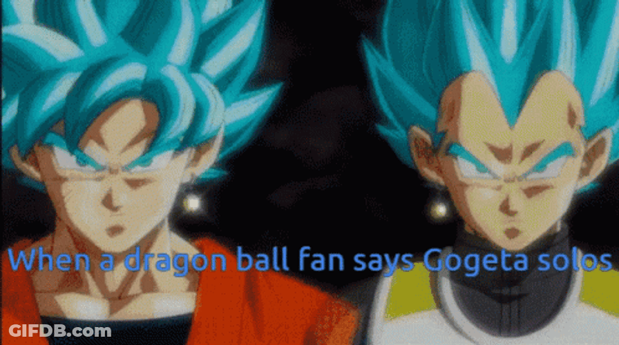 Dragon Ball Super Gogeta Transition GIF