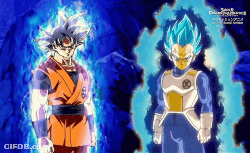 Dragon Ball Super Goku Vegeta GIF