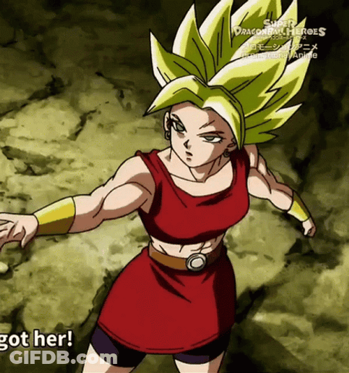 Dragon Ball Super Kale GIF