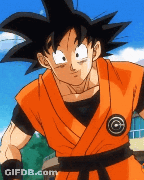 Dragon Ball Super Son Goku Beaming GIF