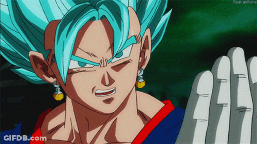 Dragon Ball Super Vegito GIF