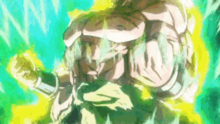 Dragon Ball Z Broly Saiyan GIF