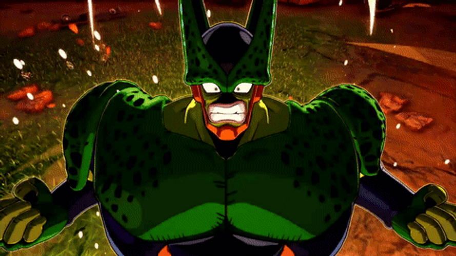 Dragon Ball Z Cell Self Destruct GIF