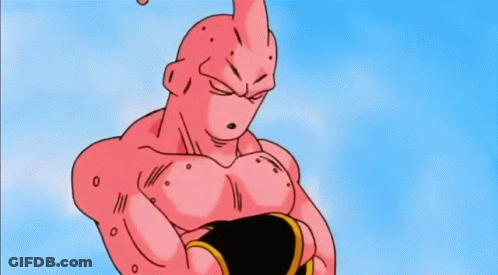 Dragon Ball Z Character On Green Hill GIF