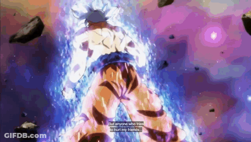 Dragon Ball Z Character Saying But Anyone Who Tries To Hurt My Friends GIF