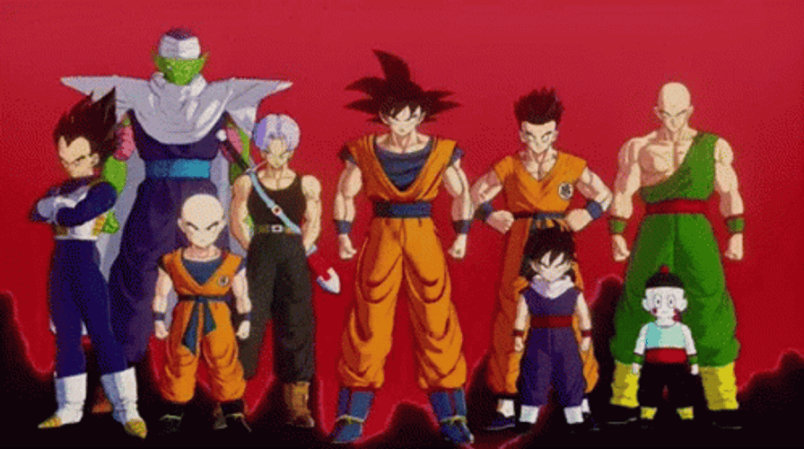Dragon Ball Z Characters GIF
