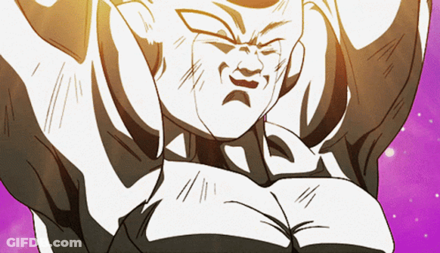 Dragon Ball Z Frieza Angry Attack GIF