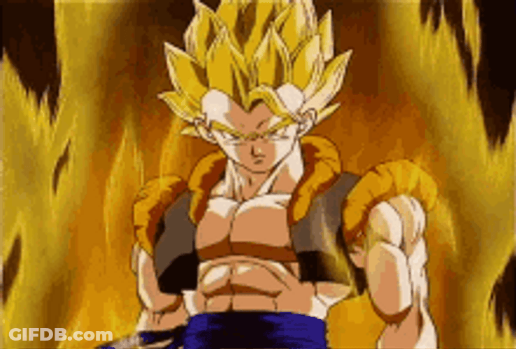 Dragon Ball Z Gogeta Super Saiyan GIF