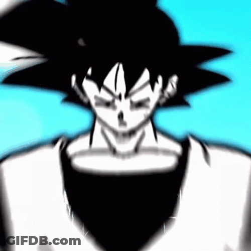 Dragon Ball Z Goku Manga Anime GIF