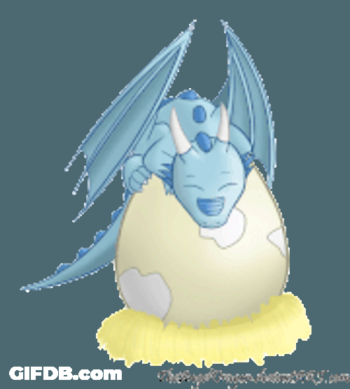 Dragon Egg Sticker GIF