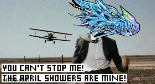 Dragon Head Man Says You Can't Stop Me GIF