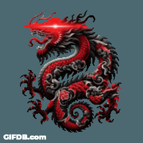 Dragon Of Doom Anime Sticker GIF