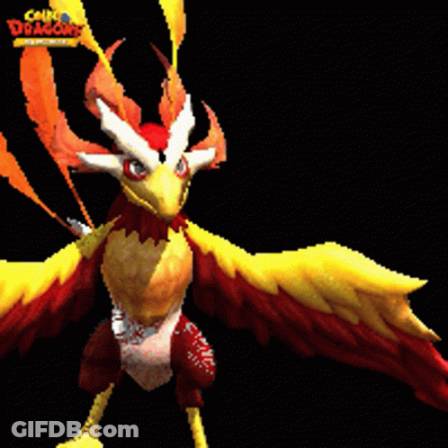 Dragon Saying Abracadabra GIF