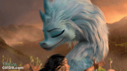 Dragon Saying Rava GIF