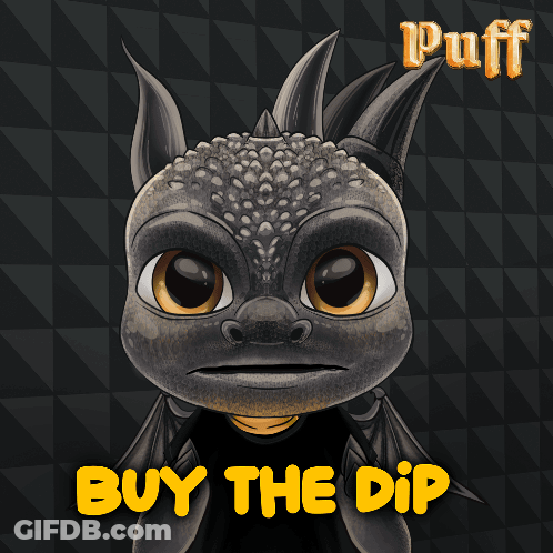 Dragon With Buy The Dip GIF
