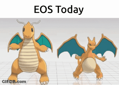Dragon With Eos Today GIF
