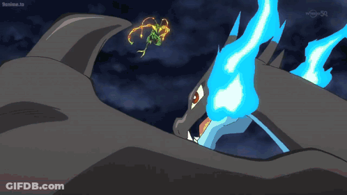 Dragon With Flame On Head On TV Tokyo GIF