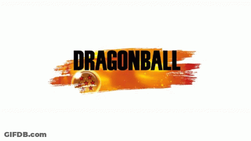 Dragonball Logo Purple Background GIF