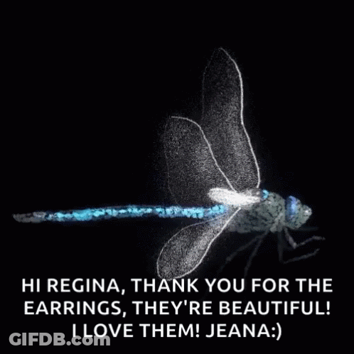 Dragonfly Art GIF