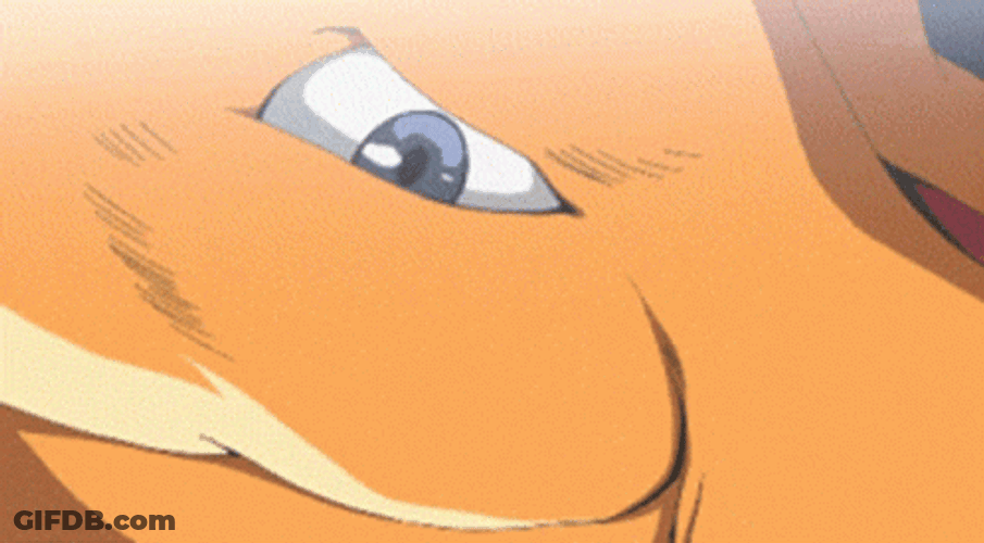 Dragonite Releases Super Fire Power GIF