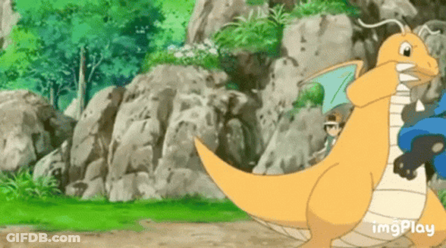 Dragonite Was Kicked By Pinacacross GIF