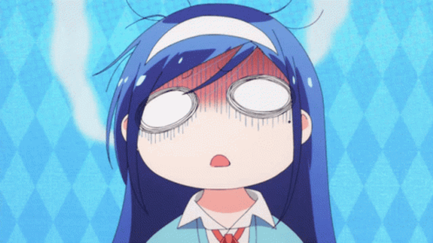 Drained Out Anime Girl GIF