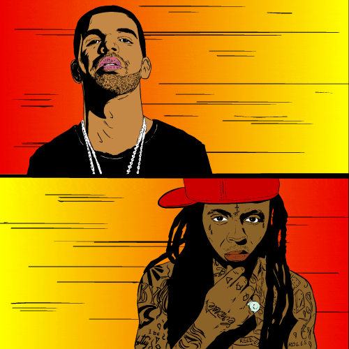 Drake And Lil Wayne GIF