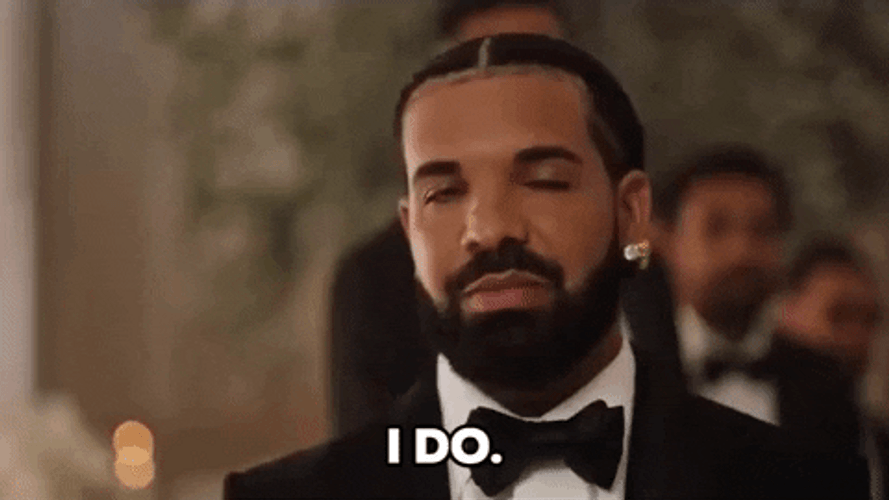 Drake As Groom GIF